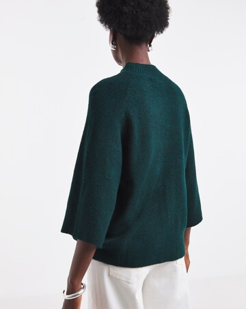 Funnel Neck Batwing Jumper