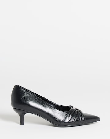 Helen Hardware Detail Court Shoes - Wide Fit (E)