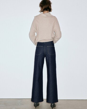 Mango Paloma High Waisted Wide Leg Jean