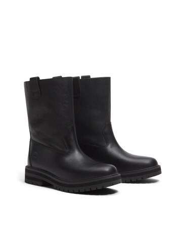 Timberland Black Britton Drive Pull On Boots - Standard Fit (D)