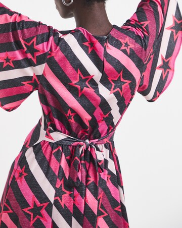 Twisted Wunder Ziggy Star Stripe Lurex Maxi Dress
