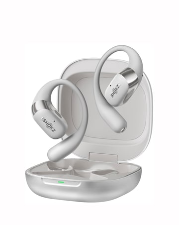 Shokz OpenFit 2+ True Wireless Open Ear Headphones Grey