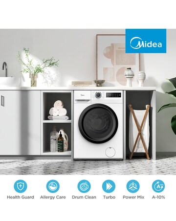 Midea 9kg Washing Machine - White