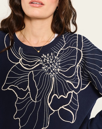 Fatface Emily Embroidered Cr