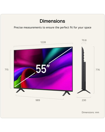 LG 55NU900B6LA 55in 4K UHD Smart TV