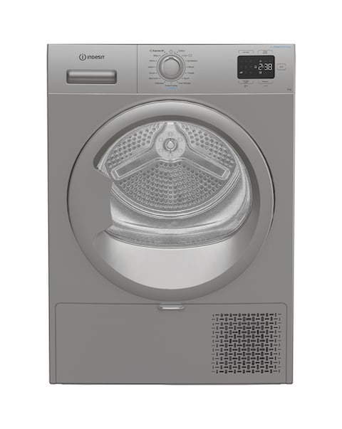 Indesit Heat Pump Tumble Dryer 9KG Silver