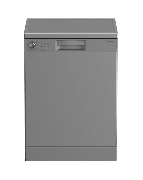 Indesit Push&Go IN2FE13DT9SUK Freestanding Dishwasher - 13 Place Settings Silver