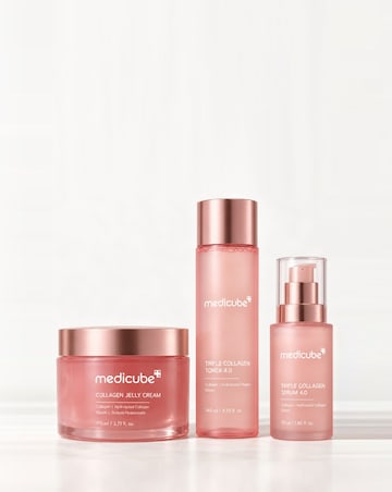 Medicube Bundle: Collagen Glass Skin Routine