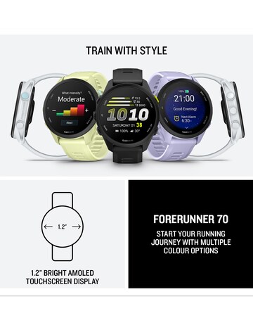 Garmin Forerunner 70 GPS Smart Watch - Cool Lavendar