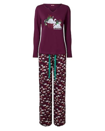 Joe Browns Elegant Swan Pyjama Set
