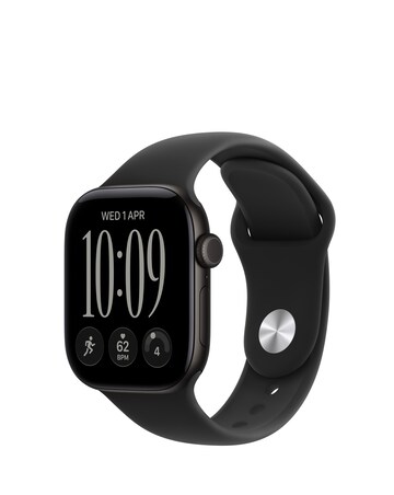 Apple Watch Series 12 GPS 42mm - Black Aluminium/Black Sport Band - M/L