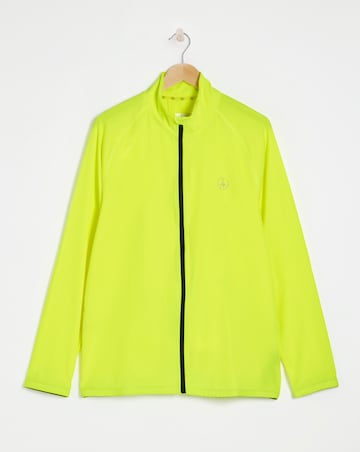 Solid Lime Cycling Jacket