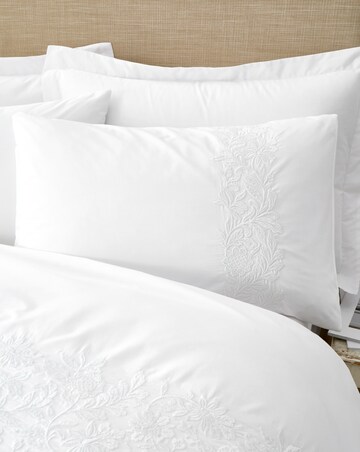 Bianca Embroidery Floral Duvet Cover Set