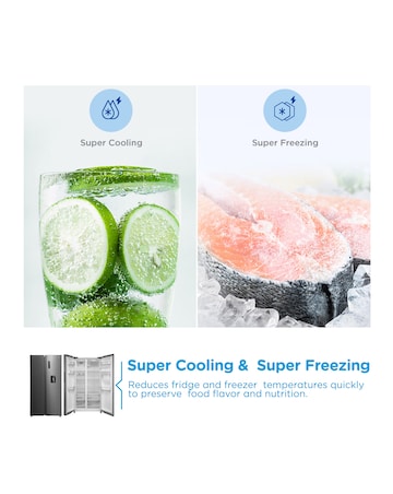 Midea Side-by-Side FridgFreez
