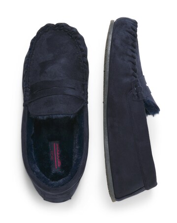 Jack & Jones Mark Moc Toe Slipper - Navy