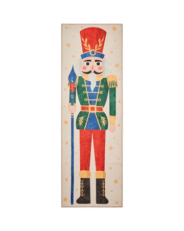 Christmas Nutcracker Washable Runner