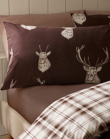 Catherine Lansfield Stag Duvet Cover Set