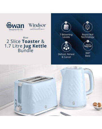 Swan Windosr Bundle Baby Blue