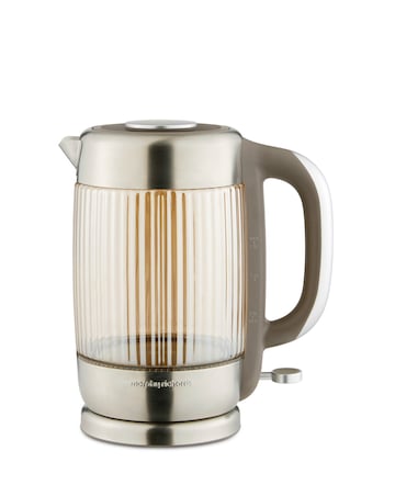 Morphy Richards Lantern 1.5L Jug Glass Kettle - Amber