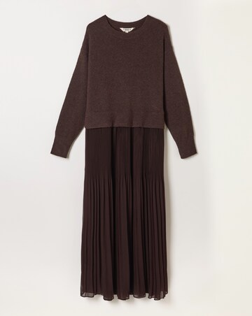Fatface Sally Knit 2In1 Midi