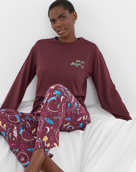 Pretty Secrets Magic Printed Pyjama Set