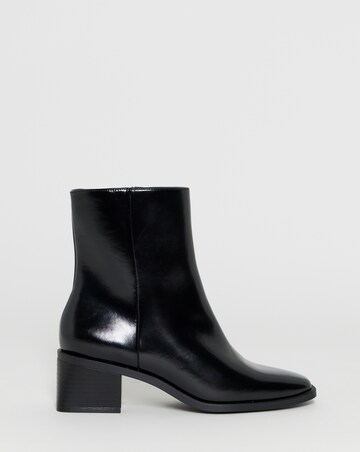 Lana Square Toe Ankle Boots - Wide Fit (E)
