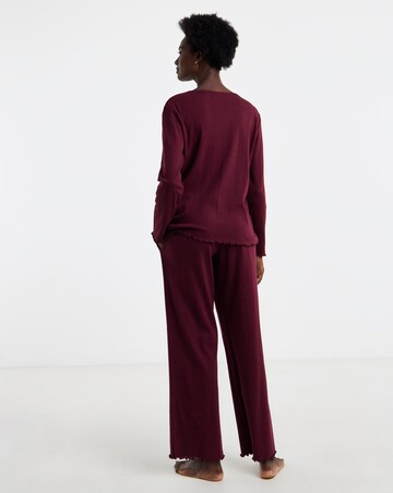 Pretty Secrets Pointelle Rib Pyjama Set