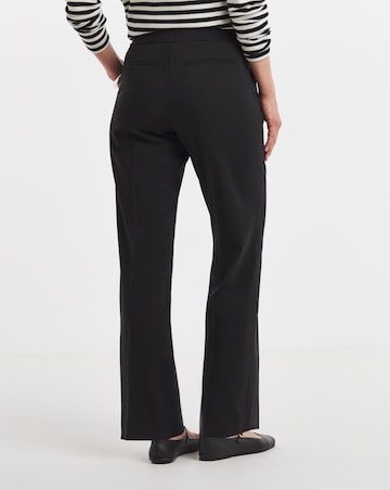 Tailored Straight Leg Trousers with stretch