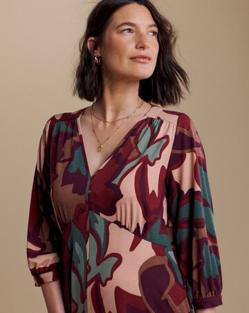 Julipa Printed Jersey Midi Dress