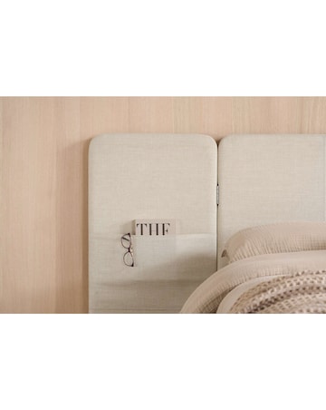 Isla Bed with Storage Headboard