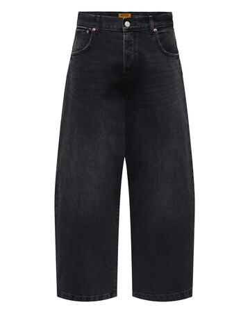 Only & Sons Kayce Barrel Fit Jeans - Black Denim