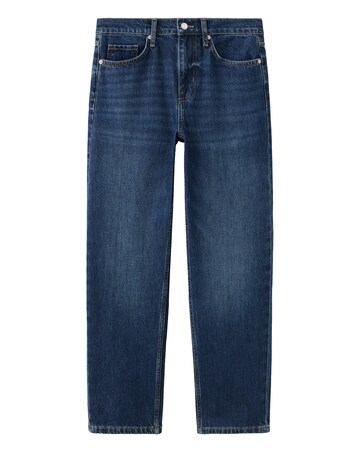 Mango Mid Rise Straight Jeans
