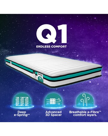 Jay-Be Quest Q2 Pocket Sprung Responsibly Made Children's Mattress - Single