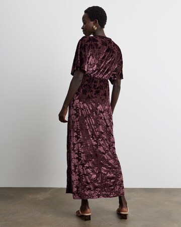 Joanna Hope Burnout Midi Dress