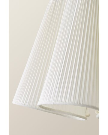 ValueLights Jemima Natural Full Pleated Shade