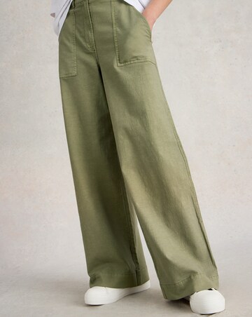 WHITE STUFF TWISTER WIDE LEG TROUSER
