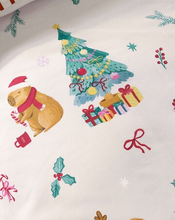Catherine Lansfield Capy Christmas Duvet Cover Set