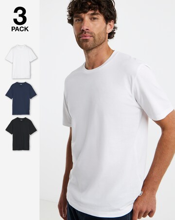 Wrangler 3 Pack T-Shirt - Multi