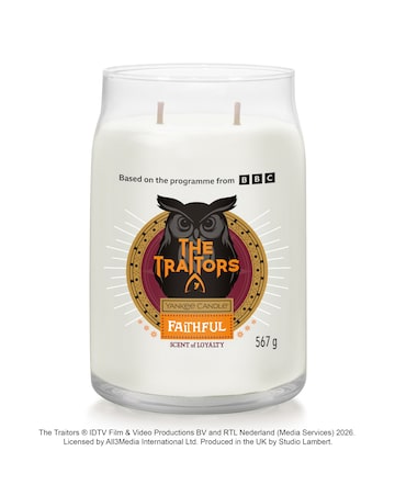 Yankee Candle The Traitors - Traitor Large Candle