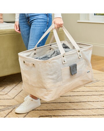 Minky Collapsible Fabric Water-Resistant XL Laundry Bag