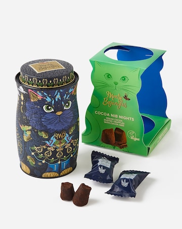 Monty Bojangles Midnight Prince Cat Truffle Tin