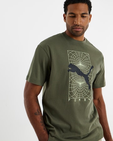 PUMA Tech Relaxed Graphic T-Shirt