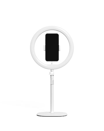 Kodak 10 Desk LED Ring Light for Selfies, Videos & Online Conferencing