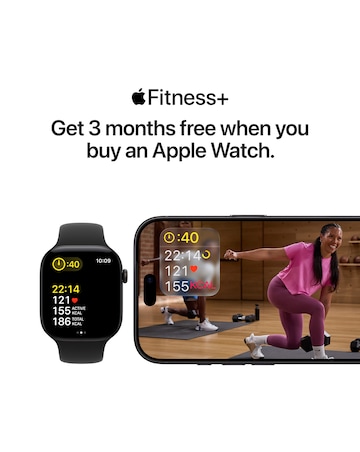 Apple Watch Series 12 GPS 42mm - Space Grey Aluminium/Navy Blue Sport Band - M/L