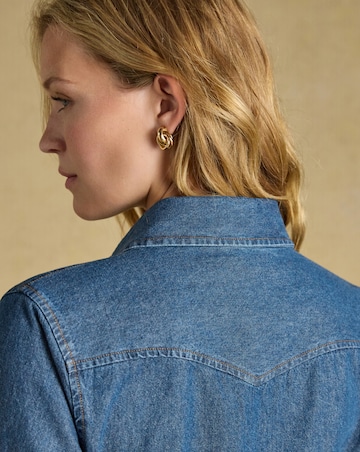 Joules Denim Western Dress