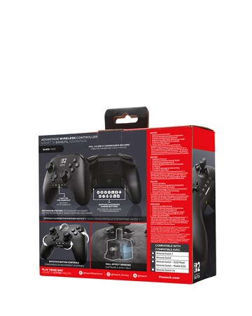 PowerA Advantage Wireless Controller for Nintendo Switch 2 - Black