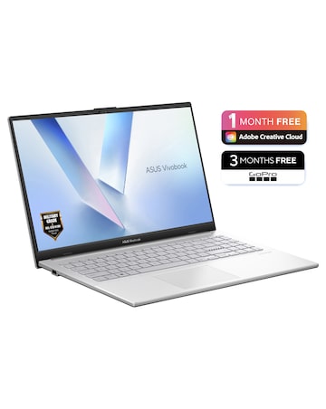 ASUS Vivobook Go Laptop - 15.6in Ryzen 5 8GB 512GB - Silver
