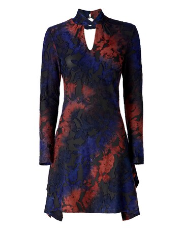 Joe Browns High Neck Floral Jacquard Tunic Top