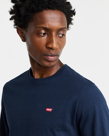 Levi's Classic Long Sleeve Housemark T-Shirt - Navy