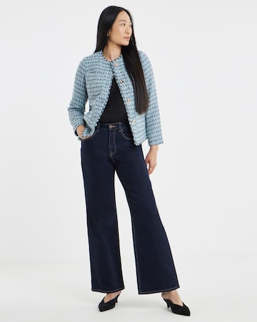 Blue Boucle Jacket